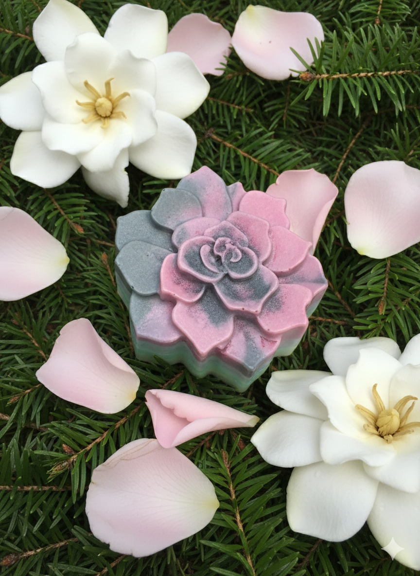 Pine Needles, Gardenia, Rose(Evergreen Bloom)